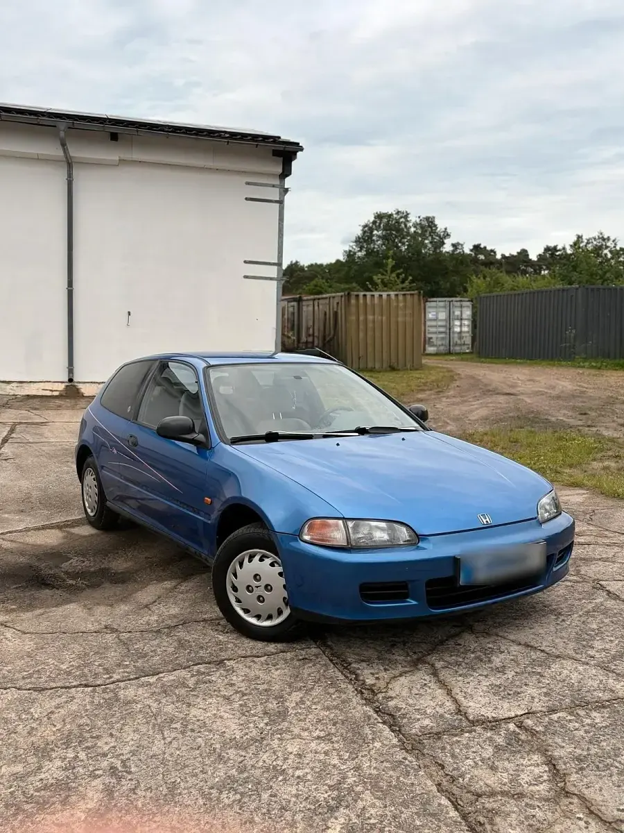 Gebraucht Honda Civic 75 PS (55 kW) 1993 Blau Kleinwagen