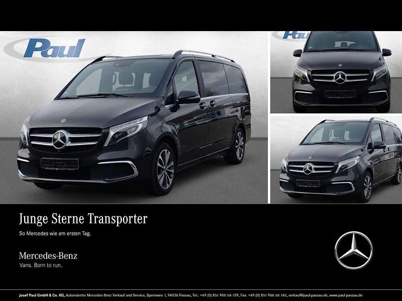 Grau graphitgrau metallic Gebraucht 2019 Mercedes V300 Avantgarde Van / Kleinbus | 52.900 € (Fairer Preis) - Bild 1/4