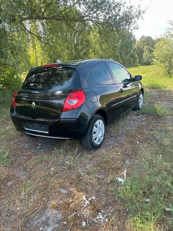 Schwarz Gebraucht 2006 Renault Clio II Kleinwagen | 1.099 € - Bild 1/4