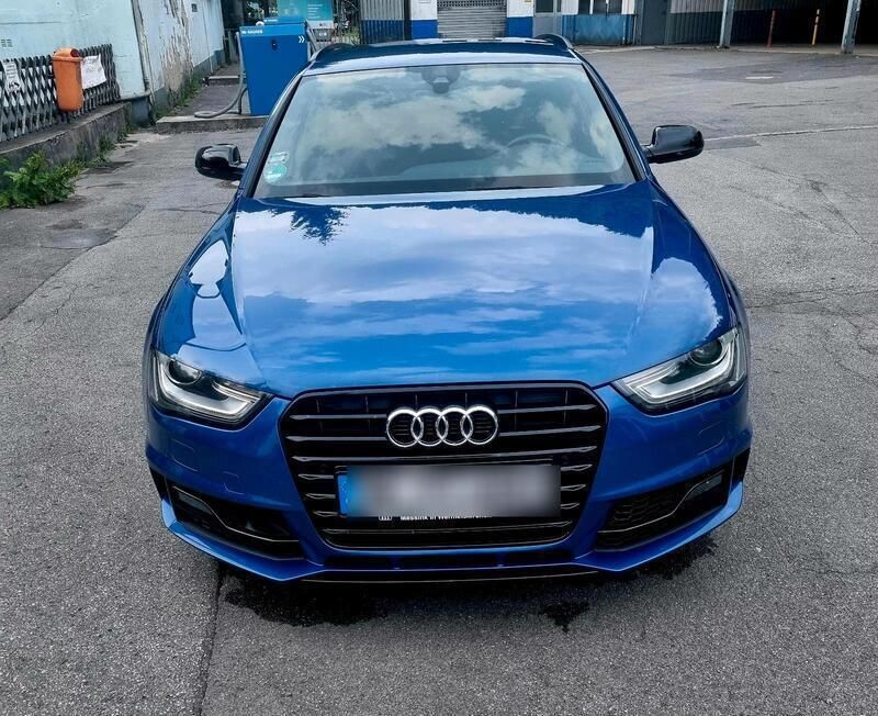 Blau Gebraucht 2015 Audi A4 S-Line Kombi | 13.990 € (Fairer Preis) - Bild 1/4