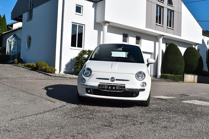 Weiß Gebraucht 2012 Fiat 500 Lounge Cabrio | 3.990 € (Fairer Preis) - Bild 1/4
