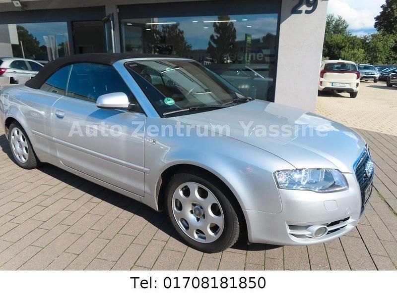 Gebraucht Audi A4 Cabriolet S-Line 140 PS (102 kW) 2008 Silber Cabrio