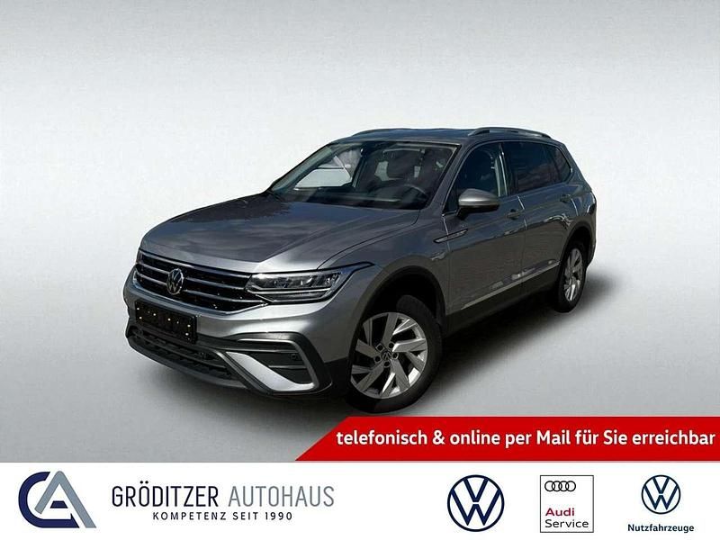 Pyrit silber Gebraucht 2024 VW Tiguan Allspace Life SUV | 32.589 € (Guter Preis) - Bild 1/4