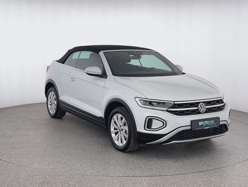 Gebraucht VW T-Roc Cabriolet 150 PS (110 kW) 2023 Weiß Cabrio