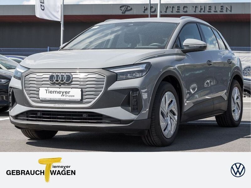 Grau Gebraucht 2023 Audi Q4 e-tron SUV | 24.780 € (Superpreis) - Bild 1/4