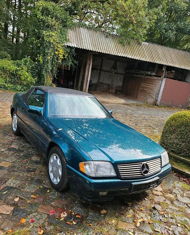 Gebraucht Mercedes SL280 193 PS (141 kW) 1995 Grün Cabrio