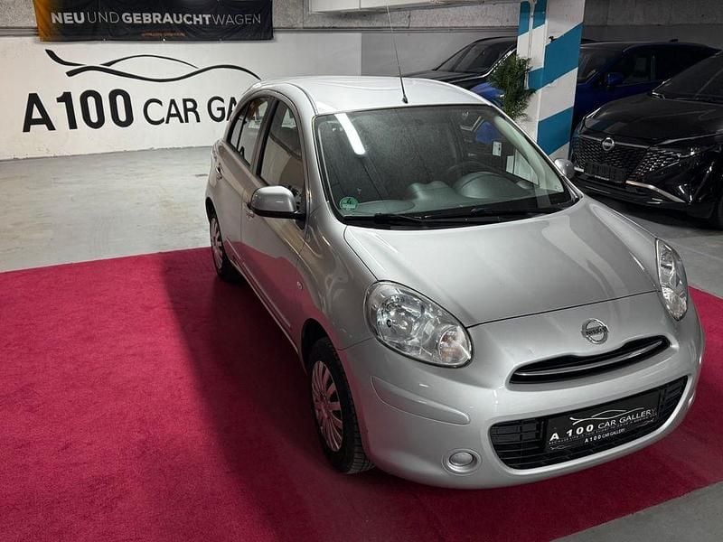 Silber Gebraucht 2011 Nissan Micra Acenta Limousine | 5.999 € (Fairer Preis) - Bild 1/4
