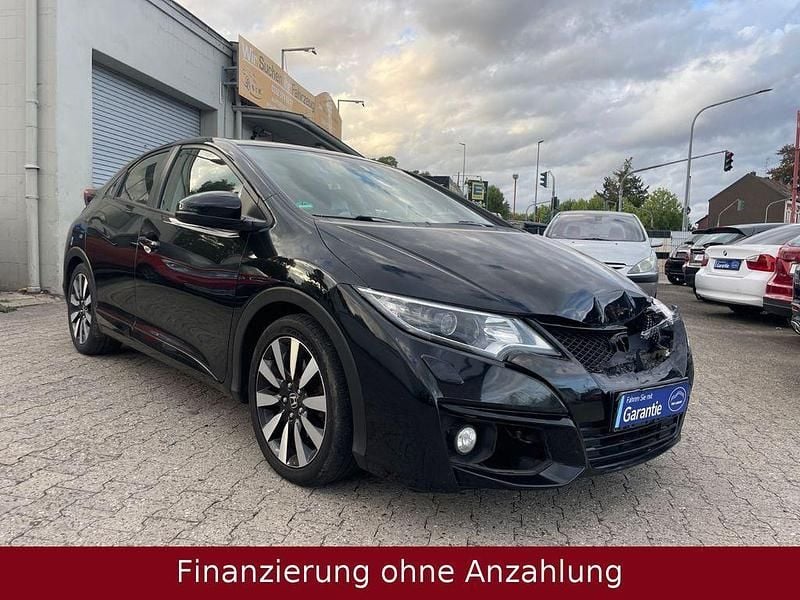 Schwarz Gebraucht 2016 Honda Civic Elegance Limousine | 5.999 € (Superpreis) - Bild 1/4