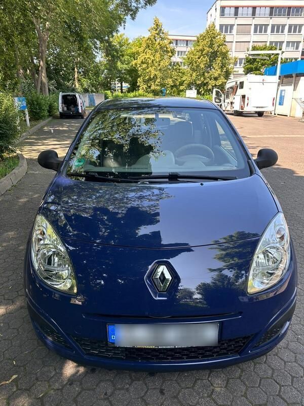 Blau Gebraucht 2008 Renault Twingo Kleinwagen | 2.600 € - Bild 1/4