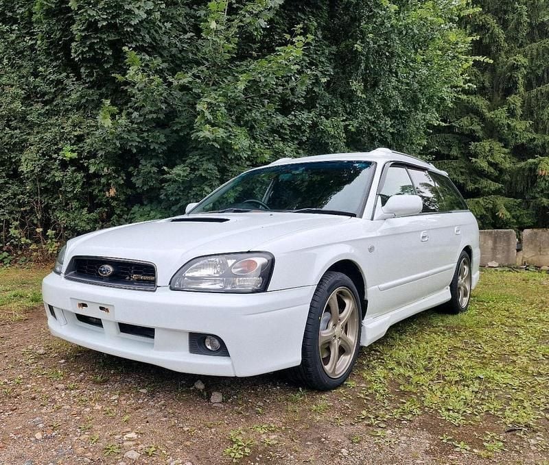 Weiß Gebraucht 2003 Subaru Legacy Kombi | 9.250 € - Bild 1/4