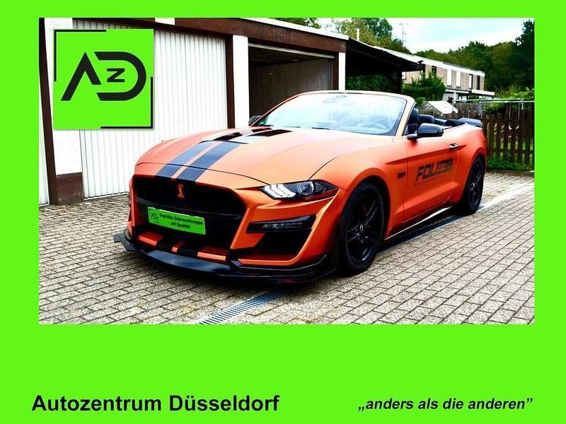 Orange Gebraucht 2021 Ford Mustang Cabrio | 41.980 € (Fairer Preis) - Bild 1/4