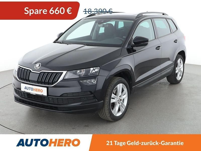 Schwarz Gebraucht 2019 Skoda Karoq Style SUV | 17.220 € (Fairer Preis) - Bild 1/3