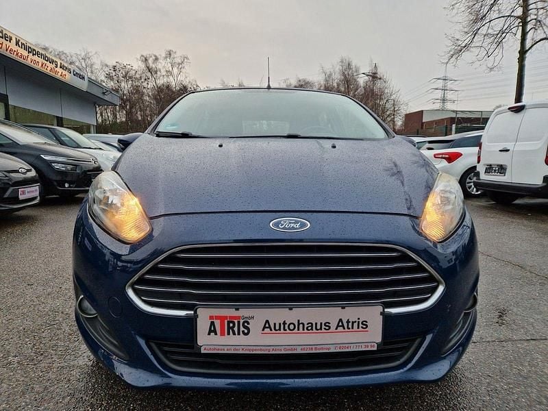 Blau Gebraucht 2014 Ford Fiesta SYNC Edition Kleinwagen | 4.600 € (Guter Preis) - Bild 1/4