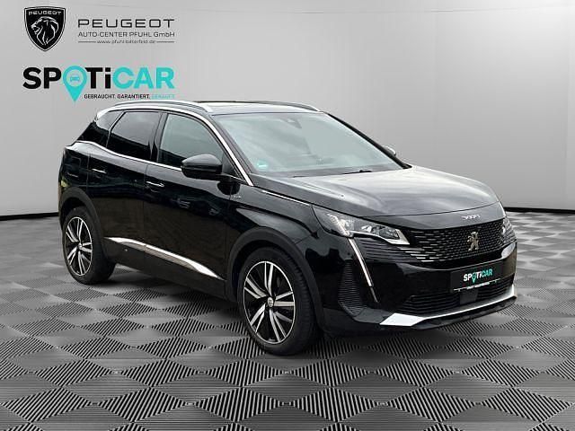 Perla nera schwarz metallic Gebraucht 2022 Peugeot 3008 GT SUV | 24.990 € (Fairer Preis) - Bild 1/4