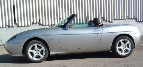 Gebraucht Fiat Barchetta 131 PS (96 kW) 1998 Silber metallic Cabrio