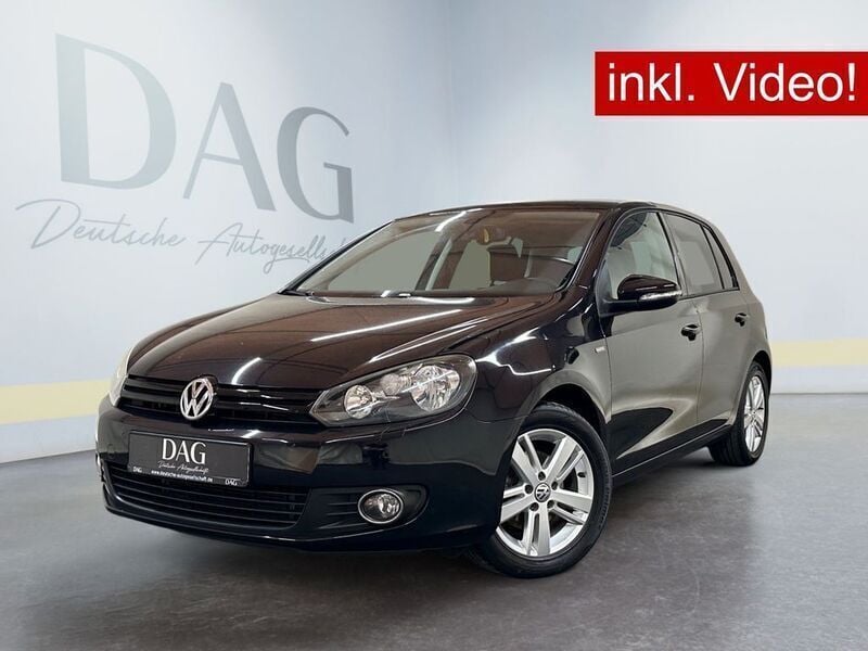 Schwarz Gebraucht 2012 VW Golf VI Match Limousine | 7.890 € (Fairer Preis) - Bild 1/4