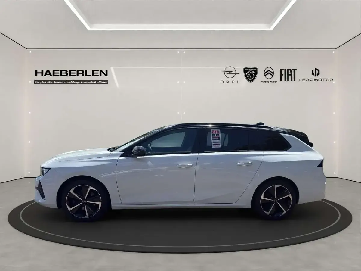 Gebraucht Opel Astra 131 PS (96 kW) 2024 Weiß Kleinwagen