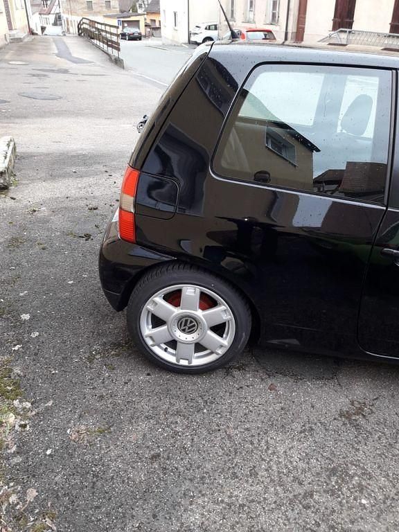 Gebraucht VW Lupo Basis 75 PS (55 kW) 2003 Schwarz Kleinwagen