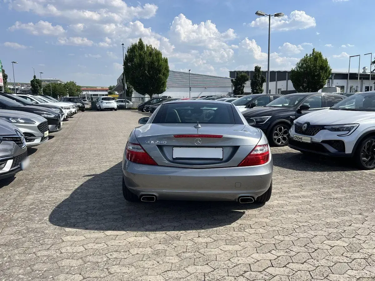 Gebraucht Mercedes SLK200 184 PS (135 kW) 2012 Grau Cabrio