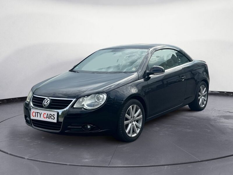 Schwarz Gebraucht 2006 VW Eos Cabrio | 6.990 € (Fairer Preis) - Bild 1/4