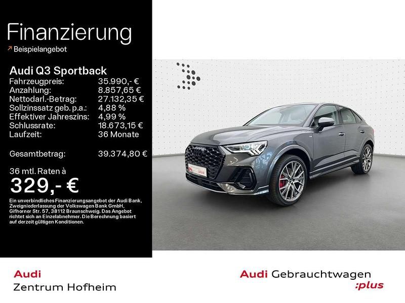 Daytonagrau perleffekt Gebraucht 2022 Audi Q3 S-Line SUV | 35.990 € (Fairer Preis) - Bild 1/4