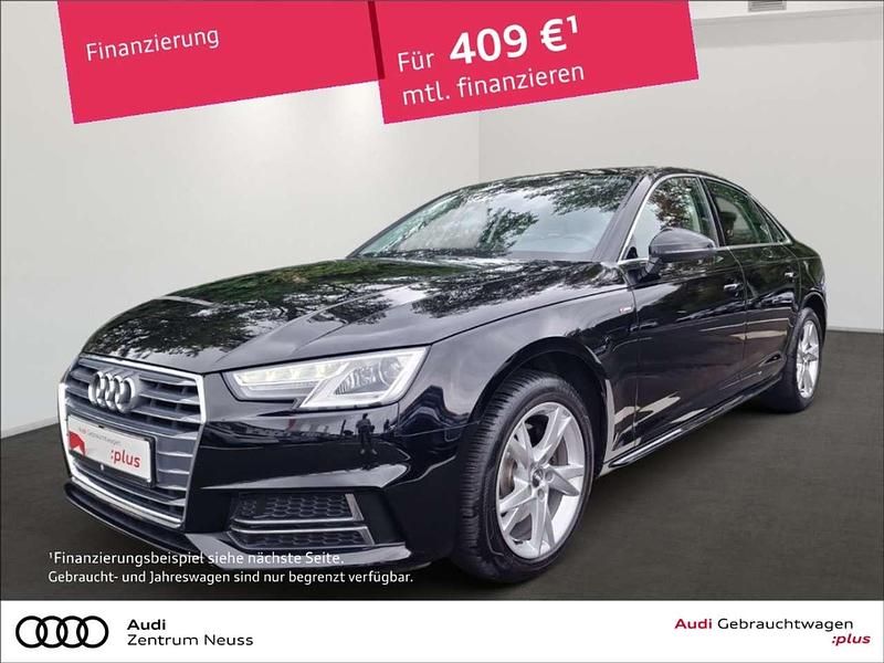 Brillantschwarz Gebraucht 2016 Audi A4 Sport Limousine | 19.980 € (Fairer Preis) - Bild 1/3