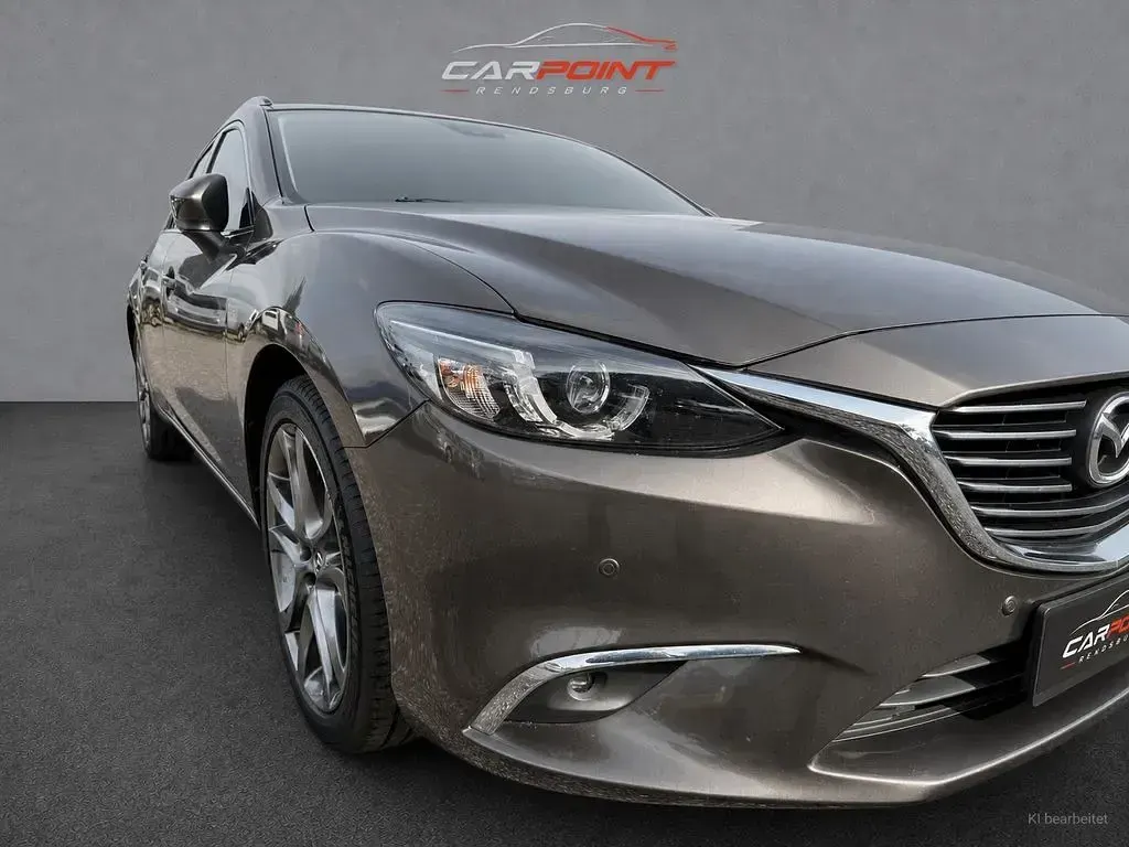 Gebraucht Mazda 6 Nakama Intense 175 PS (128 kW) 2017 Braun Kombi