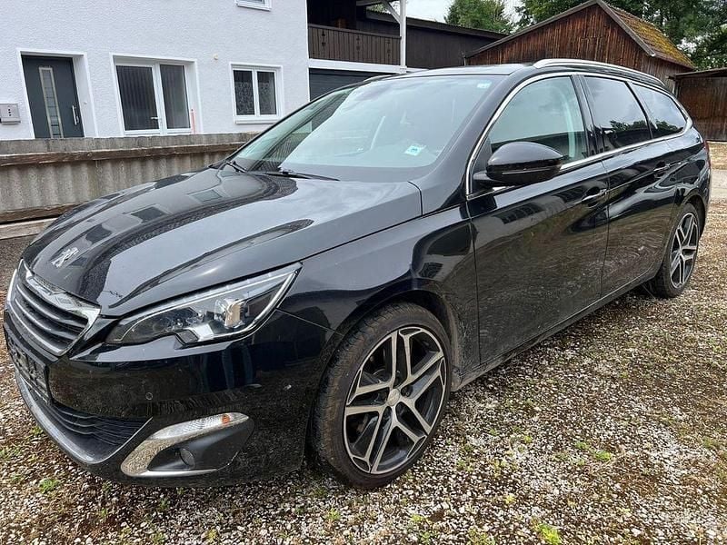 Schwarz Gebraucht 2015 Peugeot 308 Allure Kombi | 4.790 € (Superpreis) - Bild 1/4