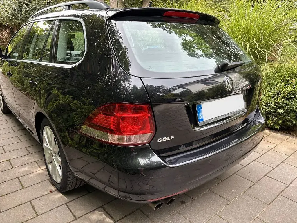 Gebraucht VW Golf VI Highline 122 PS (89 kW) 2011 Schwarz Kombi