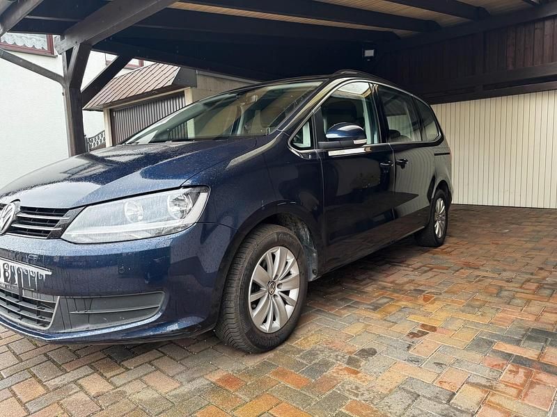 Gebraucht VW Sharan 150 PS (110 kW) 2015 Blau Van / Kleinbus
