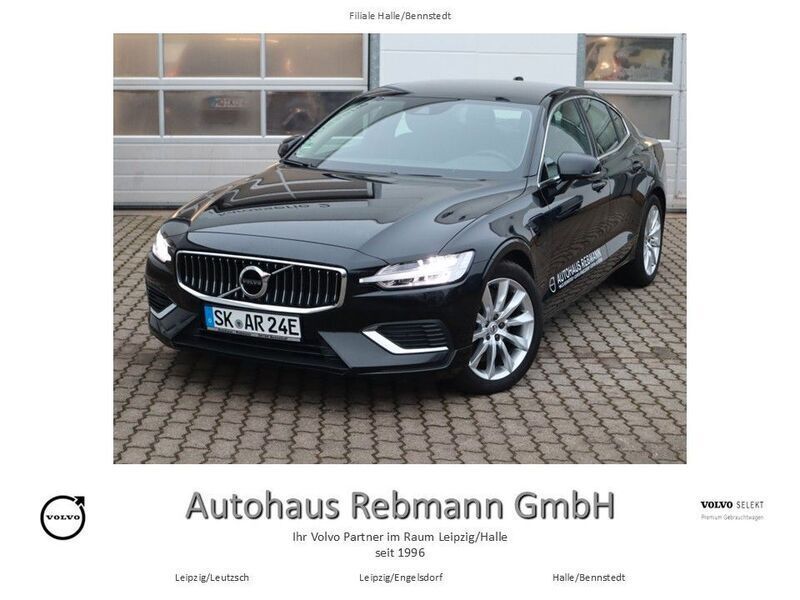Onyx black / metallic Gebraucht 2020 Volvo S60 Inscription Limousine | 30.900 € (Guter Preis) - Bild 1/4