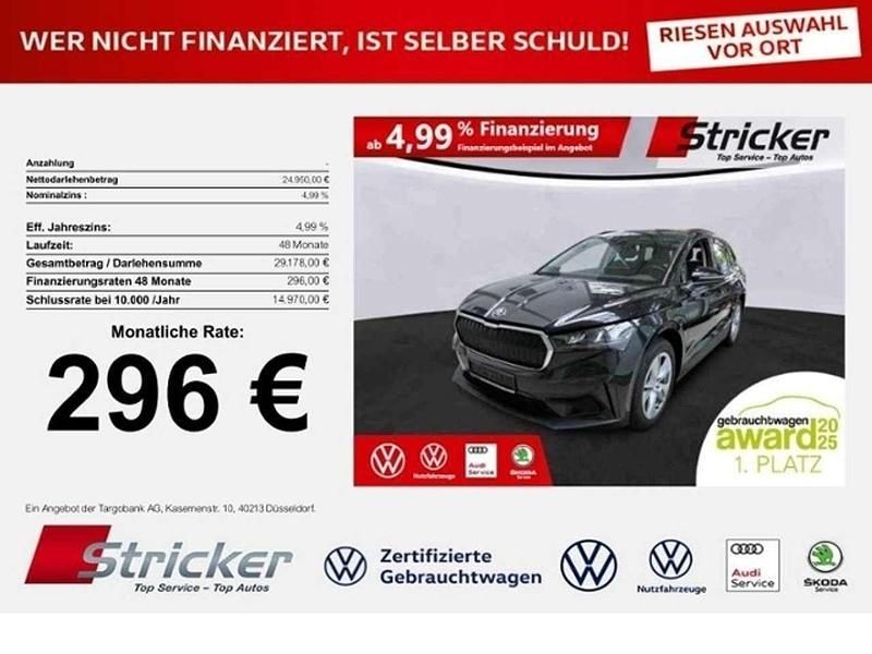 Blackmagic perleffekt Gebraucht 2021 Skoda Enyaq iV SUV | 24.950 € (Fairer Preis) - Bild 1/4