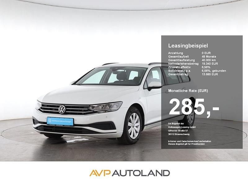 Pure white Gebraucht 2022 VW Passat Basis Kombi | 19.340 € (Guter Preis) - Bild 1/4