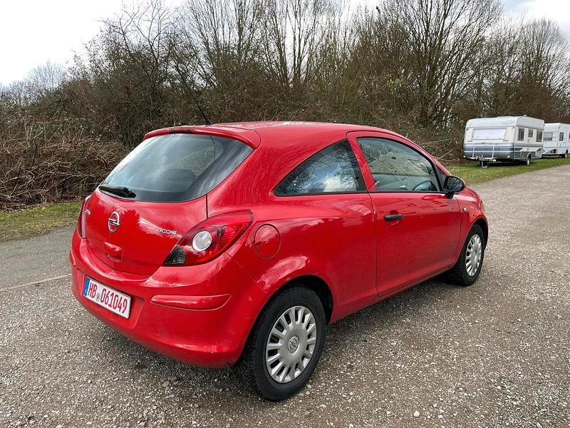 Gebraucht Opel Corsa 69 PS (50 kW) 2011 Rot Kleinwagen
