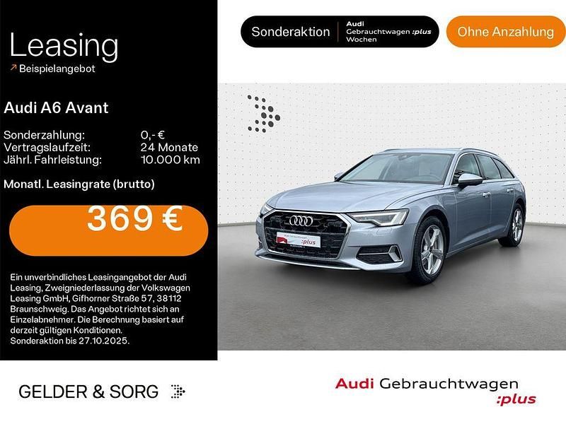 Florettsilber metallic Gebraucht 2024 Audi A6 Advanced Plus Kombi | 45.980 € (Guter Preis) - Bild 1/4