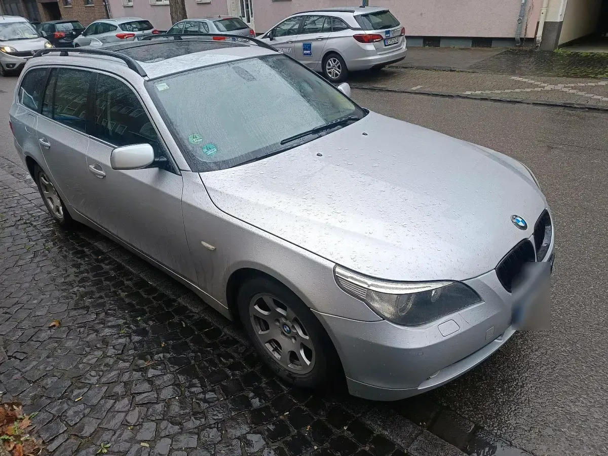 Brugt BMW 525 177 HK (130 kW) 2006 Sølv Stationcar