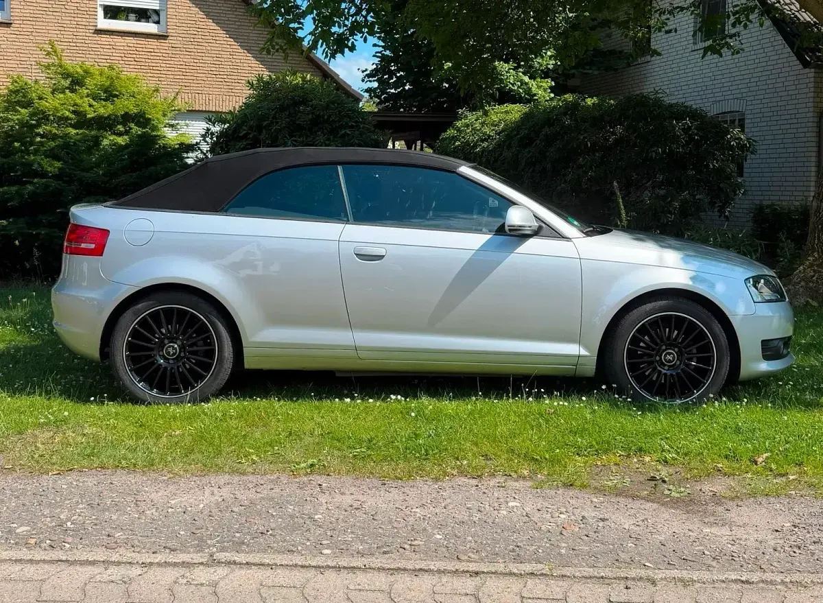 Gebraucht Audi A3 Cabriolet Ambition 160 PS (117 kW) 2009 Silber Cabrio