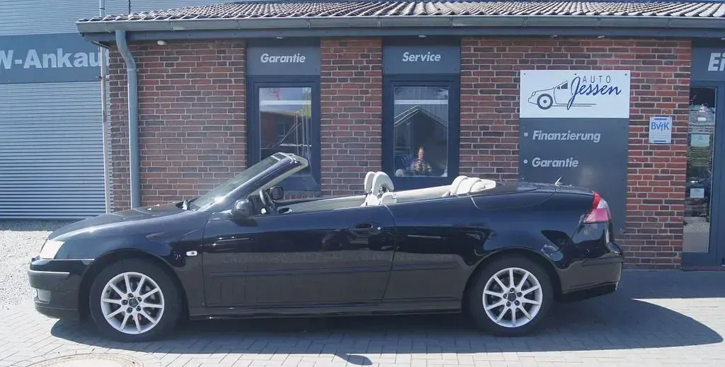 Gebraucht Saab 9-3 Cabriolet Vector 150 PS (110 kW) 2005 Schwarz Cabrio