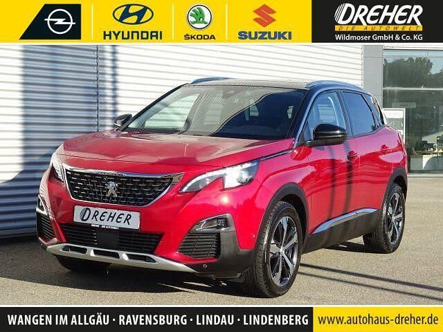 Ultimaterot (metallic) Gebraucht 2018 Peugeot 3008 Allure SUV | 16.990 € (Fairer Preis) - Bild 1/4