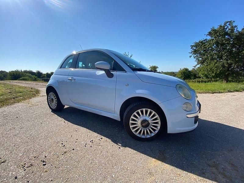 Gebraucht Fiat 500 Lounge 101 PS (74 kW) 2007 Blau Kleinwagen