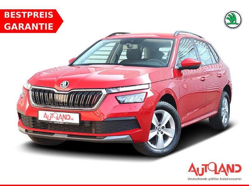 Rot (metallic) Gebraucht 2019 Skoda Kamiq Ambition SUV | 15.990 € (Fairer Preis) - Bild 1/4