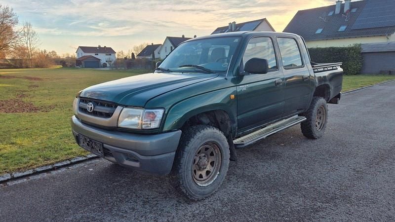 Gebraucht Toyota HiLux 102 PS (75 kW) 2004 Grün Pickup