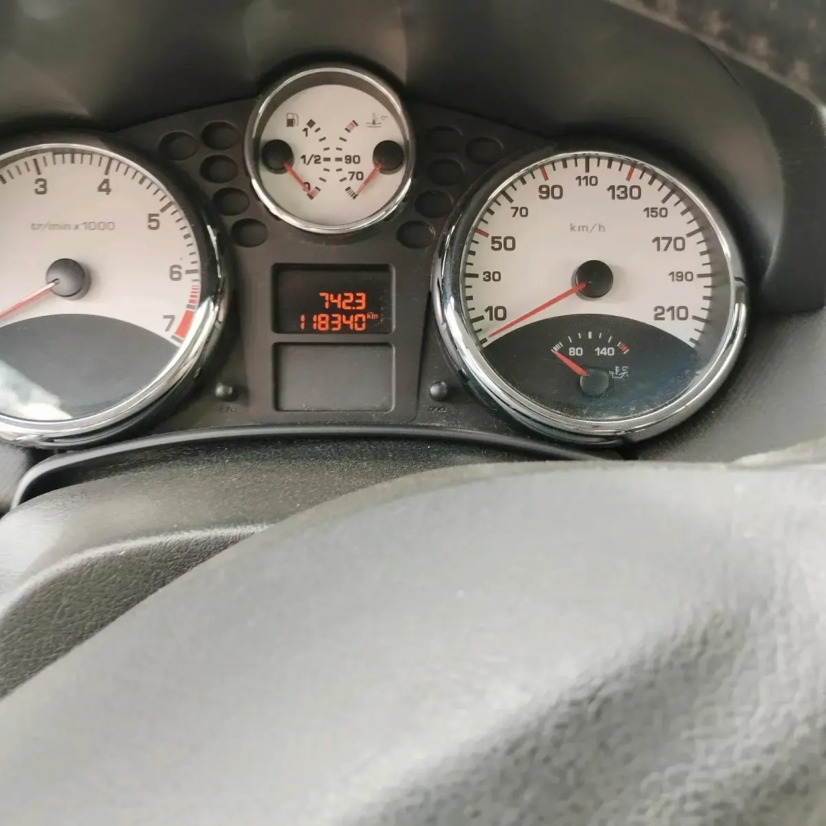Gebraucht Peugeot 207 120 PS (88 kW) 2007 Grau Cabrio