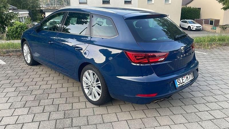 Gebraucht Seat Leon ST FR 184 PS (135 kW) 2017 Blau Kombi