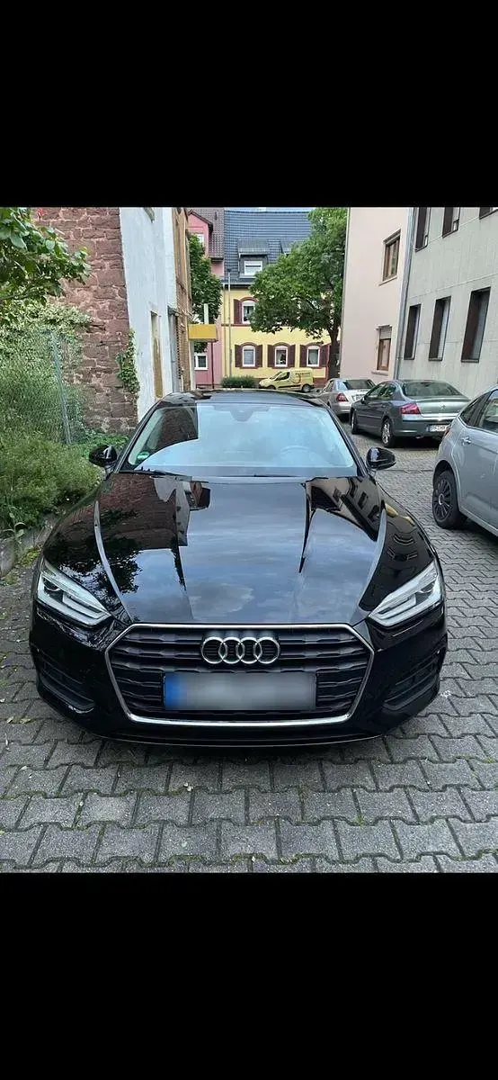 Gebraucht Audi A5 Sportback 190 PS (139 kW) 2018 Schwarz Kleinwagen