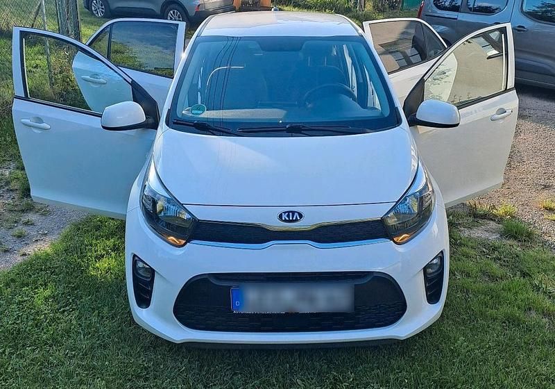 Weiß Gebraucht 2021 Kia Picanto DREAM-TEAM Edition Kleinwagen | 9.200 € (Guter Preis) - Bild 1/4