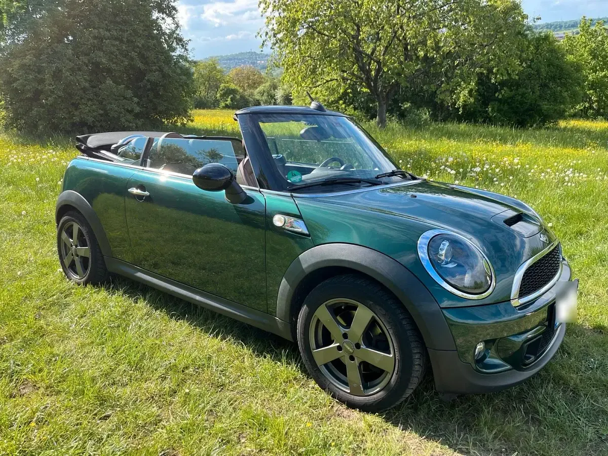 Gebraucht Mini Cooper S Cabriolet 184 PS (135 kW) 2015 Grün Cabrio