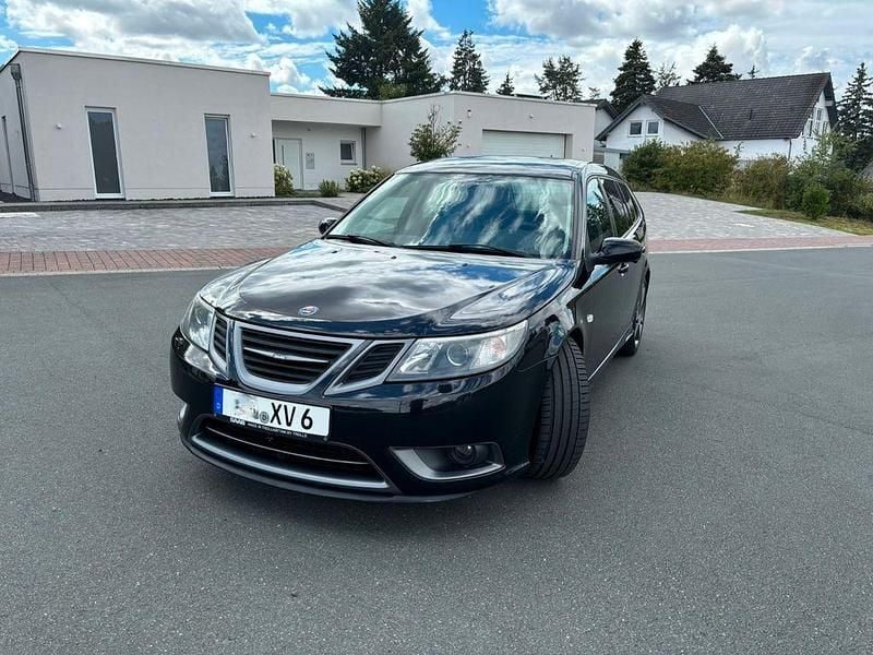 Schwarz Gebraucht 2008 Saab 9-3 Aero Kombi | 16.799 € - Bild 1/4