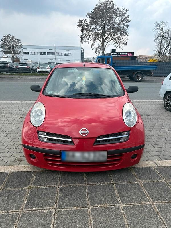 Gebraucht Nissan Micra 90 PS (66 kW) 2006 Rot Kleinwagen