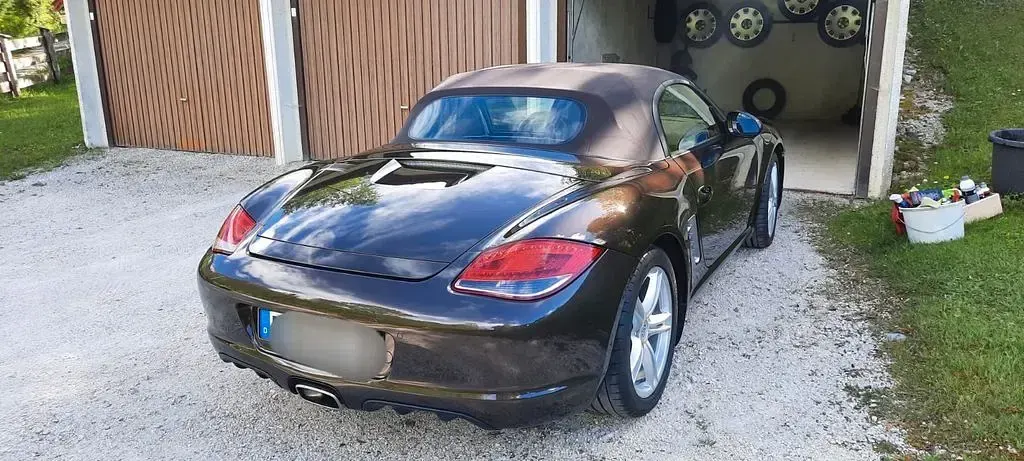 Gebraucht Porsche Boxster 256 PS (188 kW) 2009 Braun Cabrio
